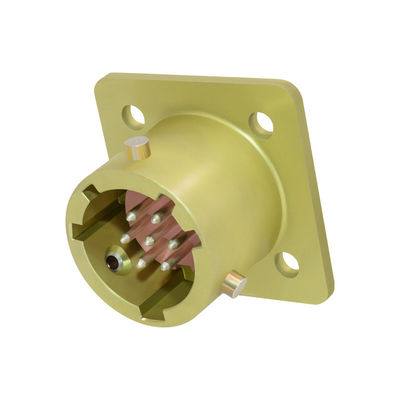 OHS-BC-1-19/18-B1-1-B হার্মেটিক স্কয়ার ফ্ল্যাঞ্জ রিসেপ্ট্যাকল বেয়োনেট রাশিয়ান ইন্ডাস্ট্রিয়াল সার্কুলার কানেক্টর